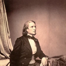 Franz Liszt — historical portrait